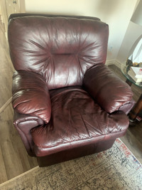Leather recliner for sale