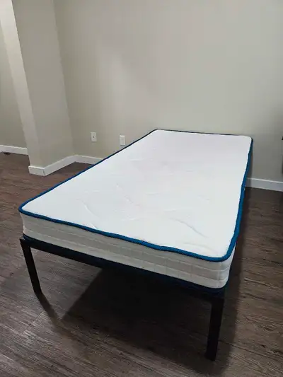Twin Bed Frame and Mattress, View more