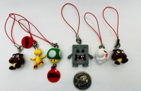 Tomy Super Mario Bros. Wii Mini Mascots Key chain/phone Charm
Go