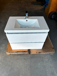 Floating Vanity and Faucet. NEED GONE!