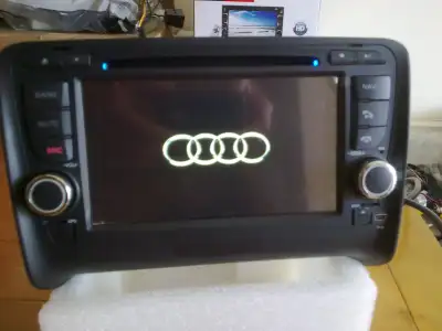 2007 to 2015 Audi TT OEM Fit GPS/Bluetooth/Ipod/UDB/DVD Player 7'' digital touch screen with resolut...