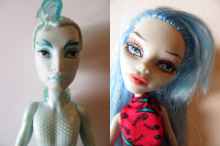 Monster High Doll Lot, Laguna Blue, Gillington Gil Webber