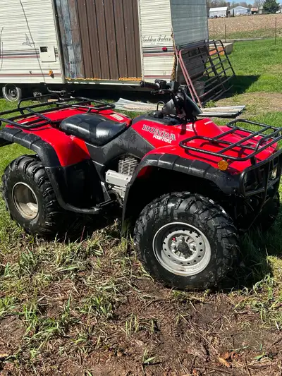 2001 Honda Trx350TM, runs and drives great!! Very reliable no issues. 2 wheel drive oil changed and...
