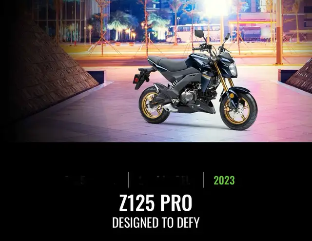 2023  Kawasaki Z125 Pro in Scooters & Pocket Bikes in City of Toronto - Image 2