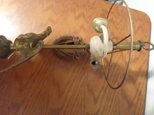 Vintage EGLE light chandelier fixture antique 1930s in Indoor Lighting & Fans in Kitchener / Waterloo - Image 6