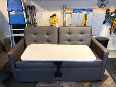 Brand New jackknife sofa from our RV. Removed sofa to create a dinette space. Never used. Has a fron...