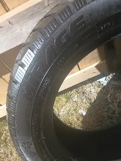 Selling 4 205/55/16 Mirage winter tires non-studded ,with enough tread 2 makes 4 a great all season...