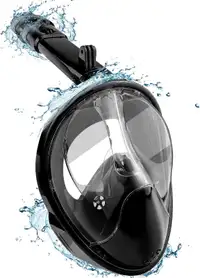 NEW  Full Face Snorkel Mask for Adults, Snorkeling Set S/M