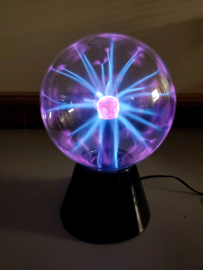 Plasma Lightning Ball Electricity Lamp check pictures. 60$ Call Ryan to pick up 2896681924 Check pos...