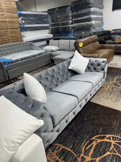 Living Room Sofa Combo – 3PC Set | Free Delivery Today, View more