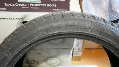 Winter tires for sale: A pair of two Nokian Hakka R3 winter tires in 235/40R19 90T size. Excellent w...