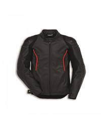 DUCATI /DAINESE WOMENS LEATHER MOTORCYCLE JACKET  SIZE 42