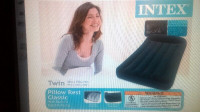 Intex Pillow Rest Classic Airbed with Built-in Electric pump