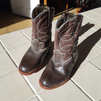 L'IL KIDS COWBOY COWPOKE LEATHER BOOT