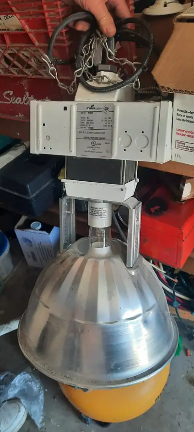 3 Cooper Industrial Commercial Ceiling Lights Lamps, View more