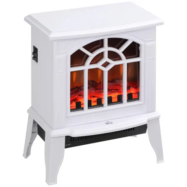 14.2" Electric Heater, Freestanding Fireplace Stove wit in Heaters, Humidifiers & Dehumidifiers in Markham / York Region - Image 9