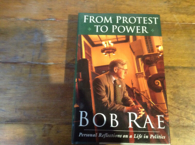 From Protest to Power by Bob Rae [Signed] in Non-fiction in Trenton - Image 2