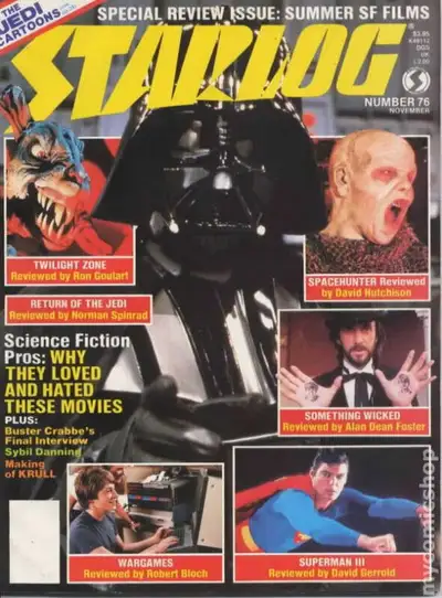 Starlog magazines, View more