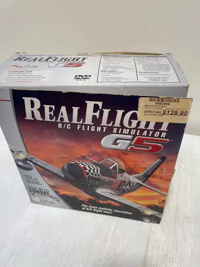 RealFlight G5 R/C flight simulator, View more
