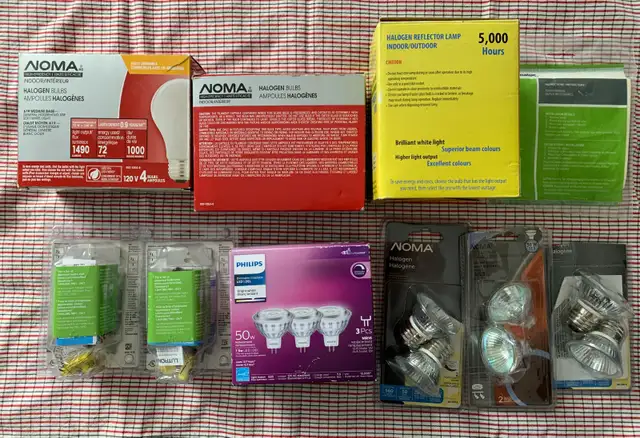 Lot of New Light Bulbs & Dimmers-NOMA-Philips-Lutron-Symban in Indoor Lighting & Fans in City of Toronto - Image 8