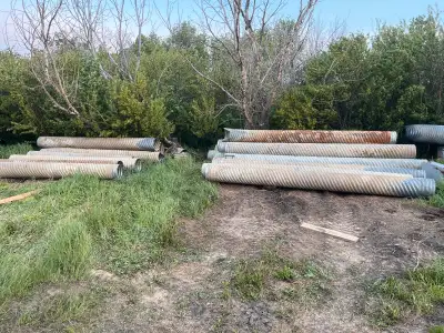 Used culverts. Some are in great condition some have dents and curled edges. Message for sizes you n...