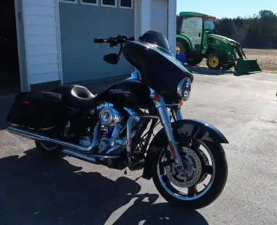 Selling my 2012 Street Glide in excellent condition. Well maintained, garage kept, and ready for the...