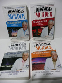 FICTION BOOKS - Diagnosis murder novels - $3.00 each