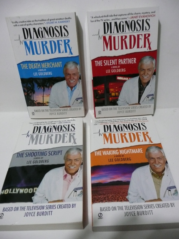 FICTION BOOKS - Diagnosis murder novels - $3.00 each in Fiction in Edmonton
