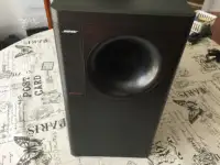 Bose sub woofer and speakers
