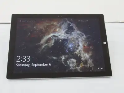 MS Surface Pro 3 128 4ram windows 10 ready good batt, View more