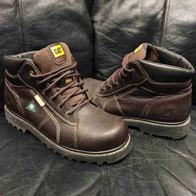 Like New Sz. 12  CAT Steel Toe CSA Work Boots, View more