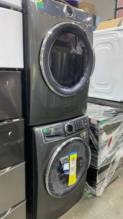 Electrolux Front Load Washer Dryer Set 5.2/8.0 Cu Ft - $1400, View more