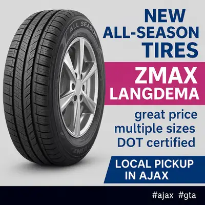 ZMAX Langdema All-Season Tires – Reliable Performance Year-Round Looking for dependable, affordable...