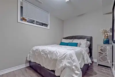 Welcome to your new home! This beautifully finished, open-concept basement apartment offers privacy,...