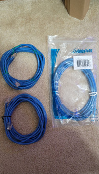Cat 5 Blue Computer & Stereo Cables
