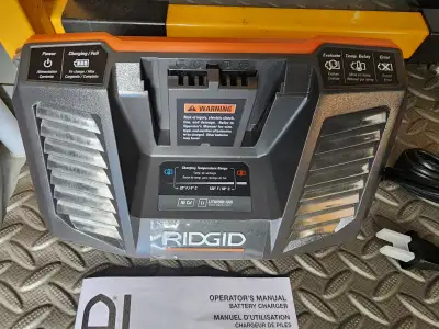Ridgid R840095 Rapid 4 AH Charger Brand New In The Package, View more