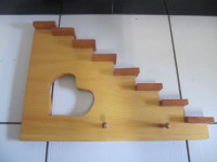 Custom Wood Wall Mount Valentine Step Display Shelf Original!!