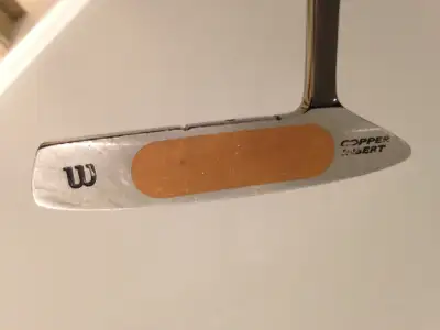 Wilson fat shaft Putter with copper face insert, View more