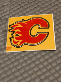 Unique NHL Calgary Flames 1996-1997 sticker
