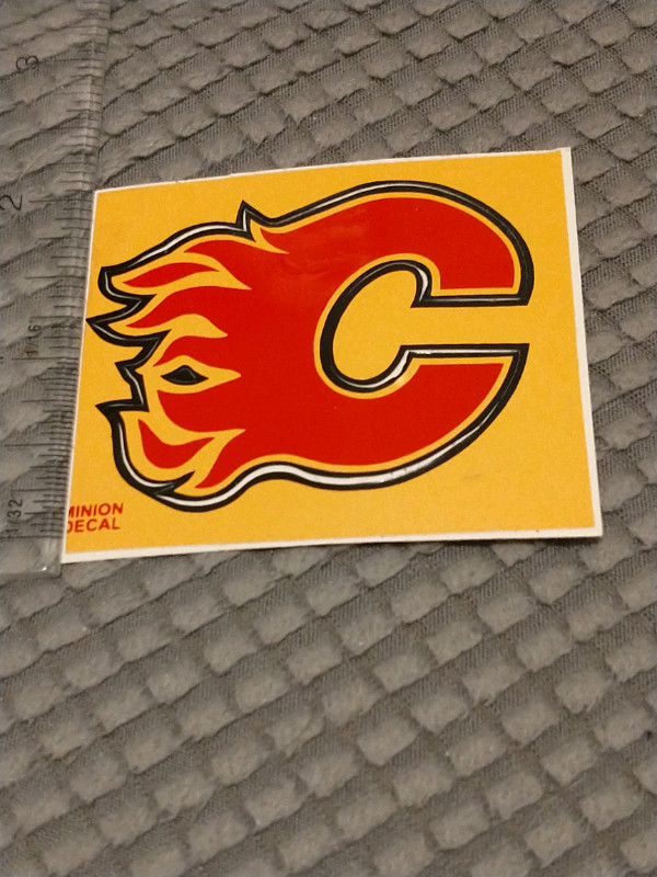 Unique NHL Calgary Flames 1996-1997 sticker in Arts & Collectibles in City of Toronto