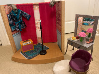 American Girl Tenney’s Stage and Dressing Room