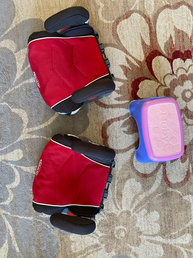 Graco Booster Seats and Nuby Stepstool in Multi-item in Saskatoon