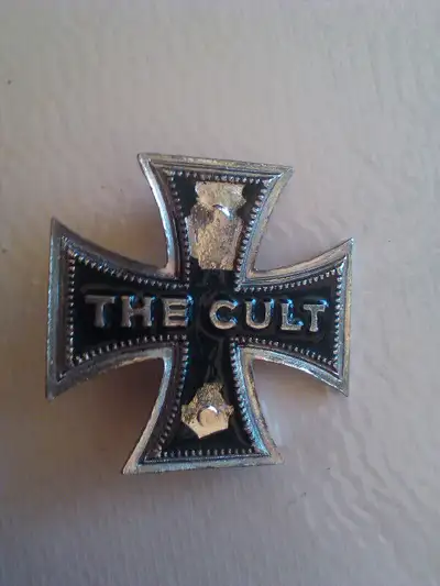 The "CULT" 1980`s pin, View more
