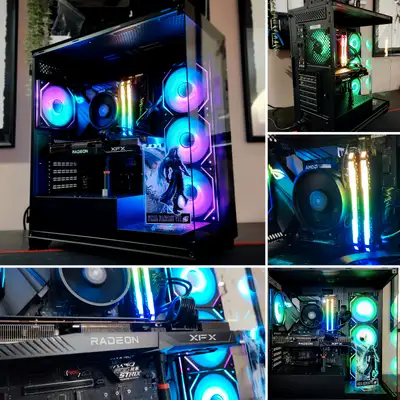 GREAT Gaming PC - RX 6700XT, Ryzen 5500,  32GB RAM/SSD/HDD/WiFi, View more
