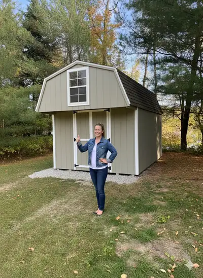 ✔️ 10' X 16' Lofted SHED, View more