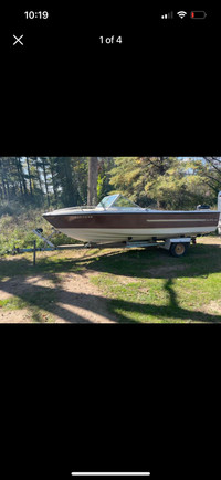 19ft Boat Trailer & free project boat