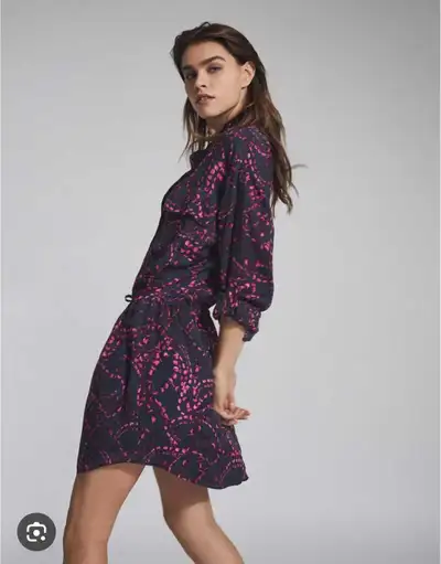 REISS Swirl Printed Women's Dress Size 14, View more