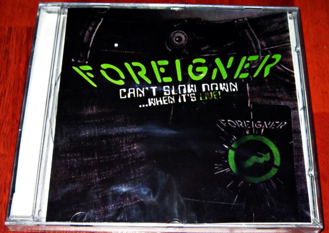 CD :: Foreigner – Can't Slow Down...When It's Live! (NEW ) in CDs, DVDs & Blu-ray in Hamilton