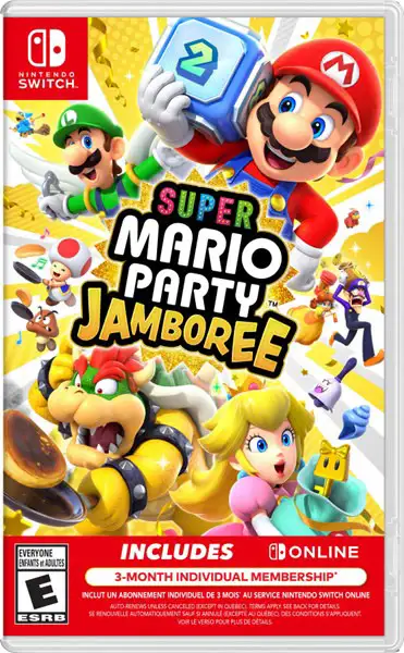 Get ready to roll the dice with Super Mario Party Jamboree for the Nintendo Switch! This brand-new g...