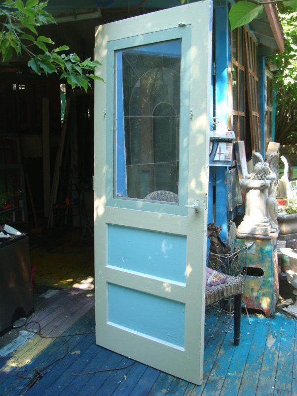 antique solid wood HARTFORD style Exterior Screen Door Windows, Doors